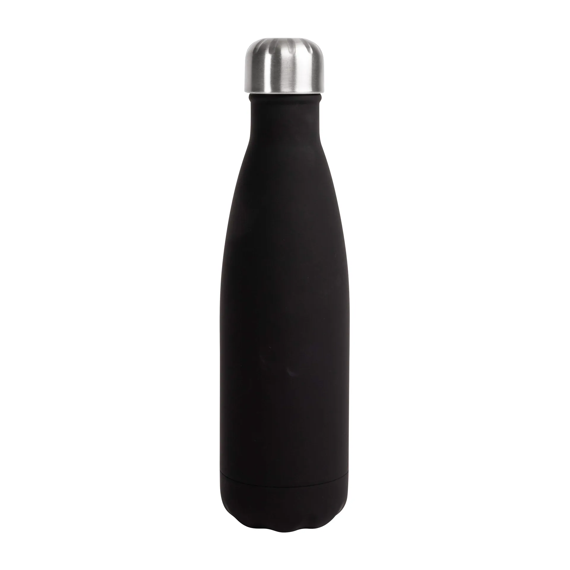 Nils steel bottle 50 cl, 黑色 Sagaform