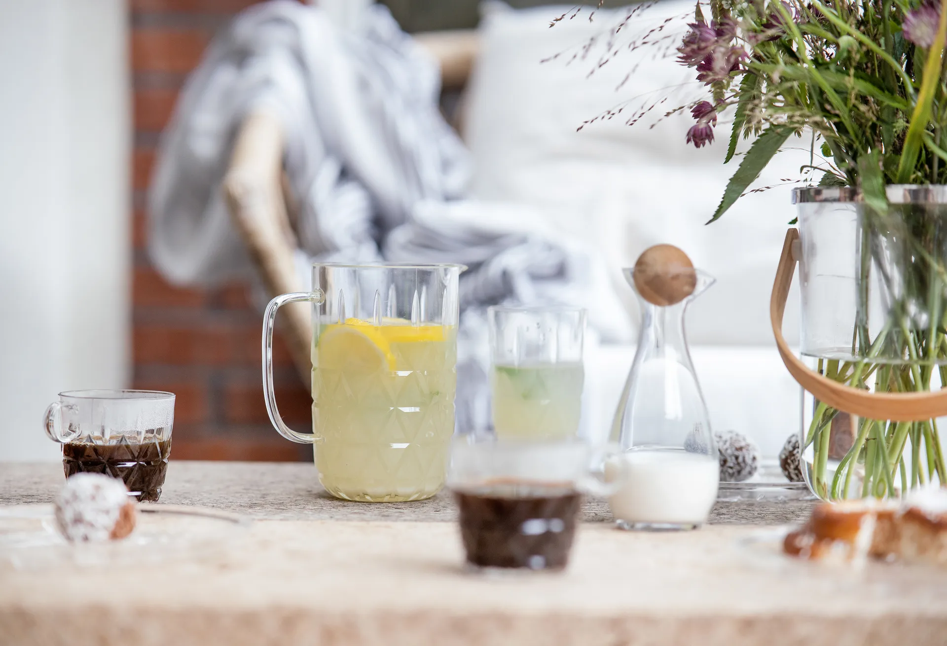 Picknick 咖啡杯 四件套装, Clear Sagaform