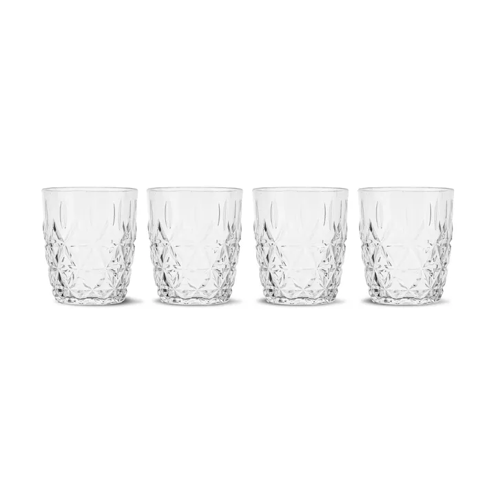 Picknick Juni 水杯280ml 4件装 - 透明色 - Sagaform