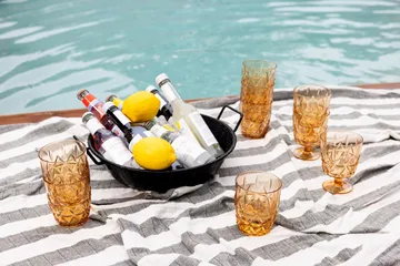 Picknick Juni 水杯280ml 4件装 - 琥珀色 - Sagaform