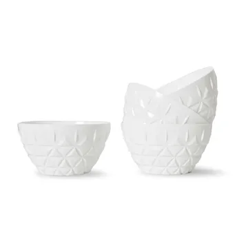 Picknick 碗  四件套装 - 白色 - Sagaform