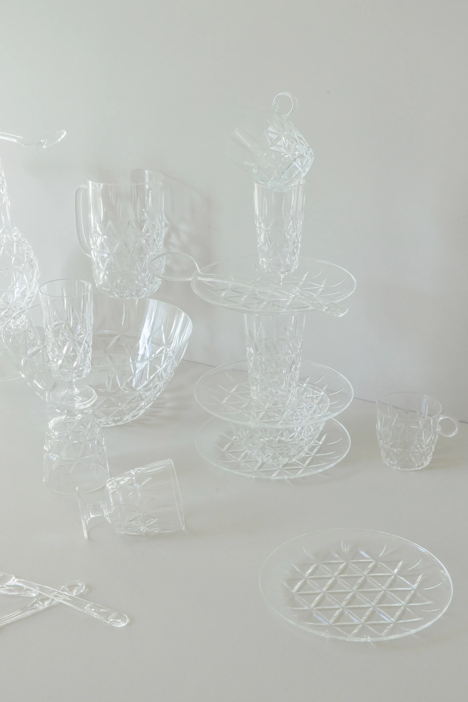 Picnic 碗  Ø26 cm, Clear Sagaform