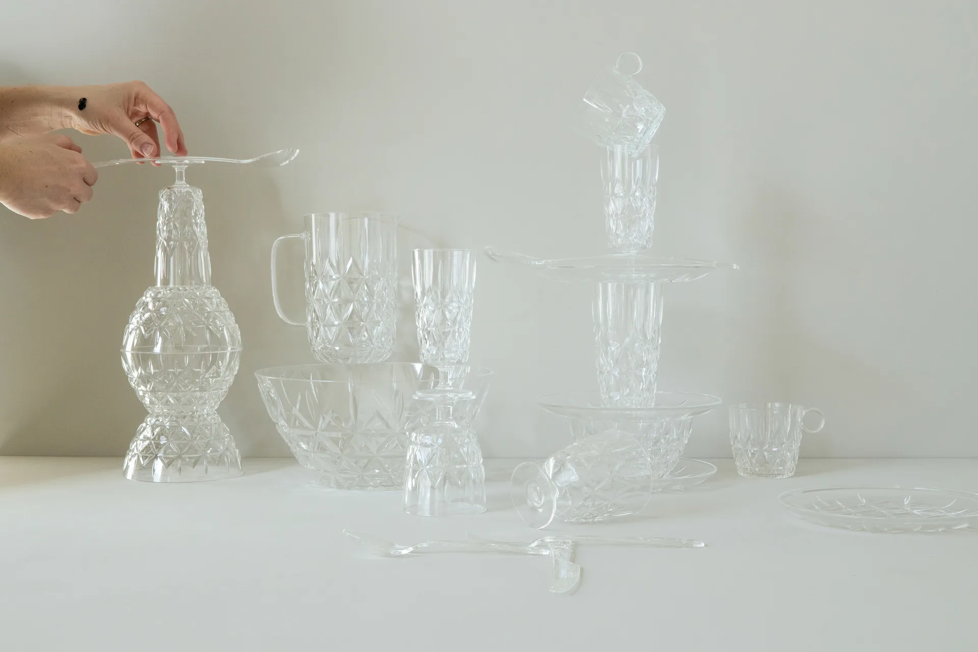 Picnic 碗 Ø26cm, 透明 Sagaform