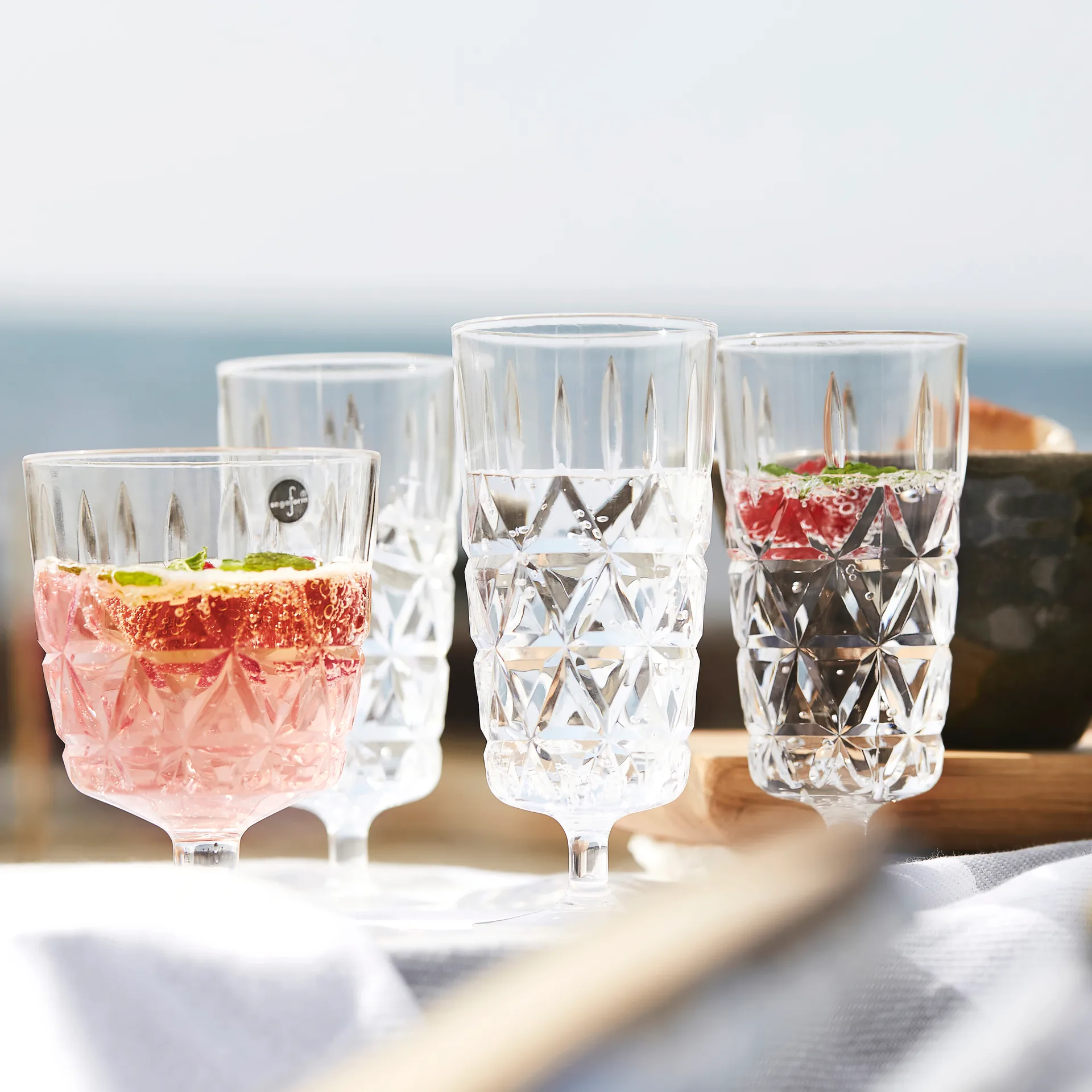 Picnic 香槟杯4件装, 4件装 Sagaform