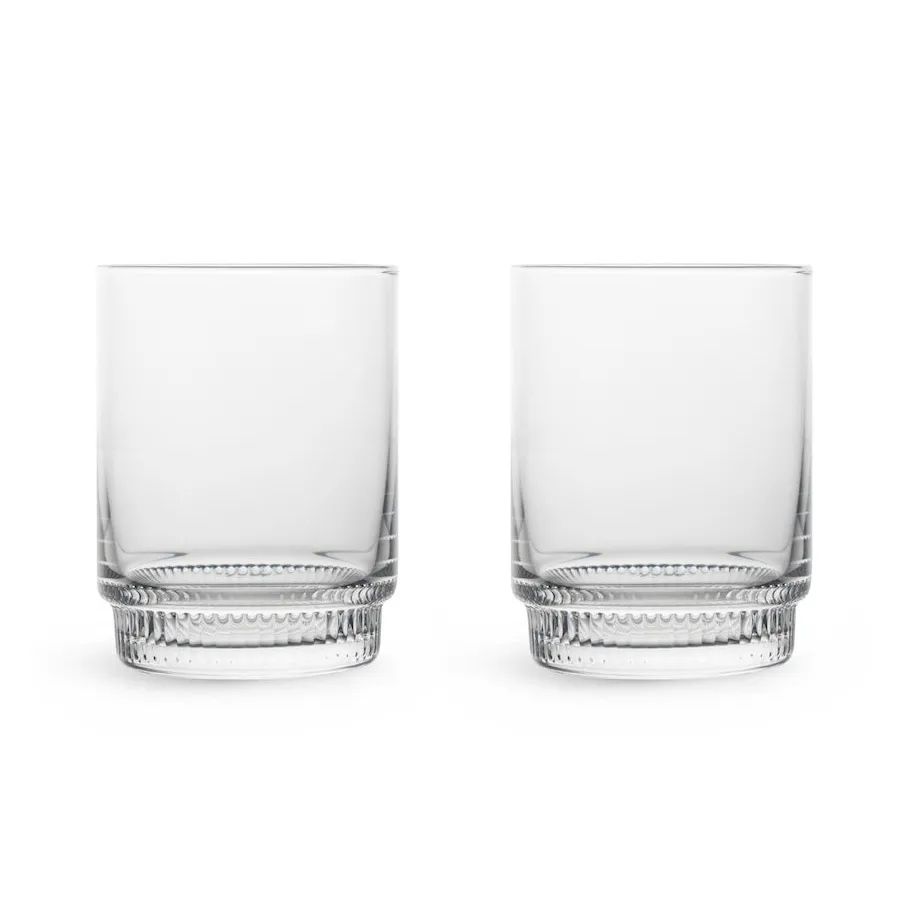 Saga 平底杯2件装, 透明 Sagaform