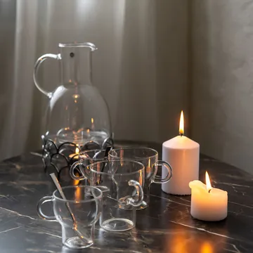 Sagaform 玻璃马克杯 150ml 2个装 - 透明 - Sagaform