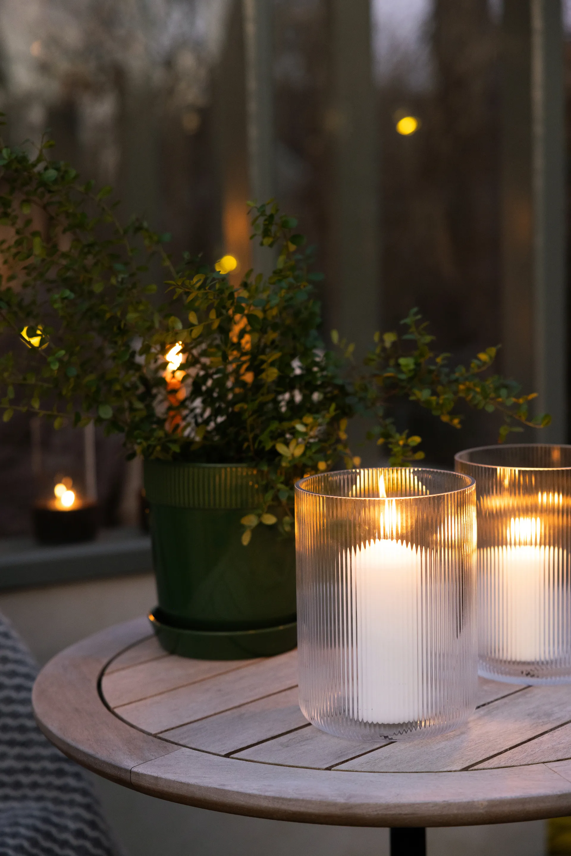 Sagaform Blanka 花瓶/香槟红酒冰桶/冷酒器 Ø15x20 cm, 透明 Sagaform