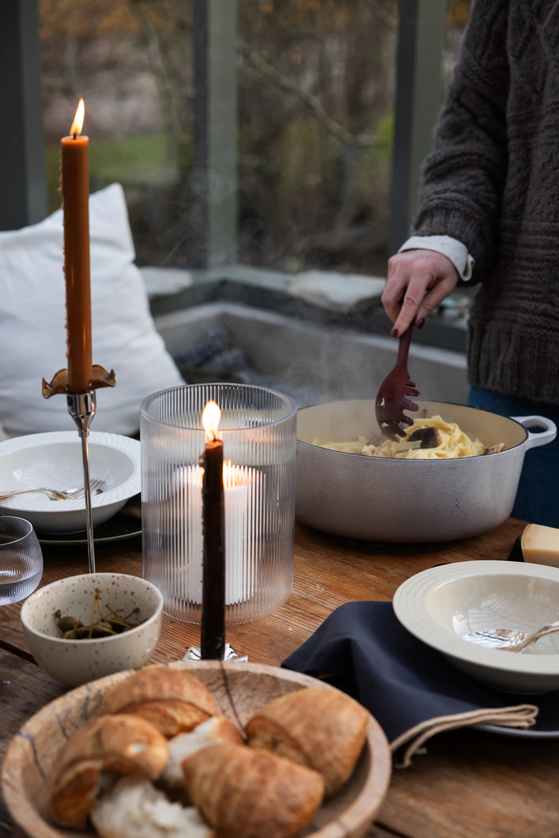 Sagaform Blanka 花瓶/香槟红酒冰桶/冷酒器 Ø15x20 cm, 透明 Sagaform