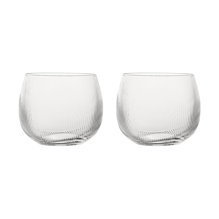 Sagaform Blanka 水杯 28 cl 两件套装 - 透明 - Sagaform