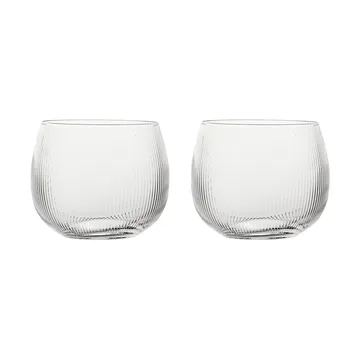 Sagaform Blanka水杯 280ml 2件装 - 透明 - Sagaform