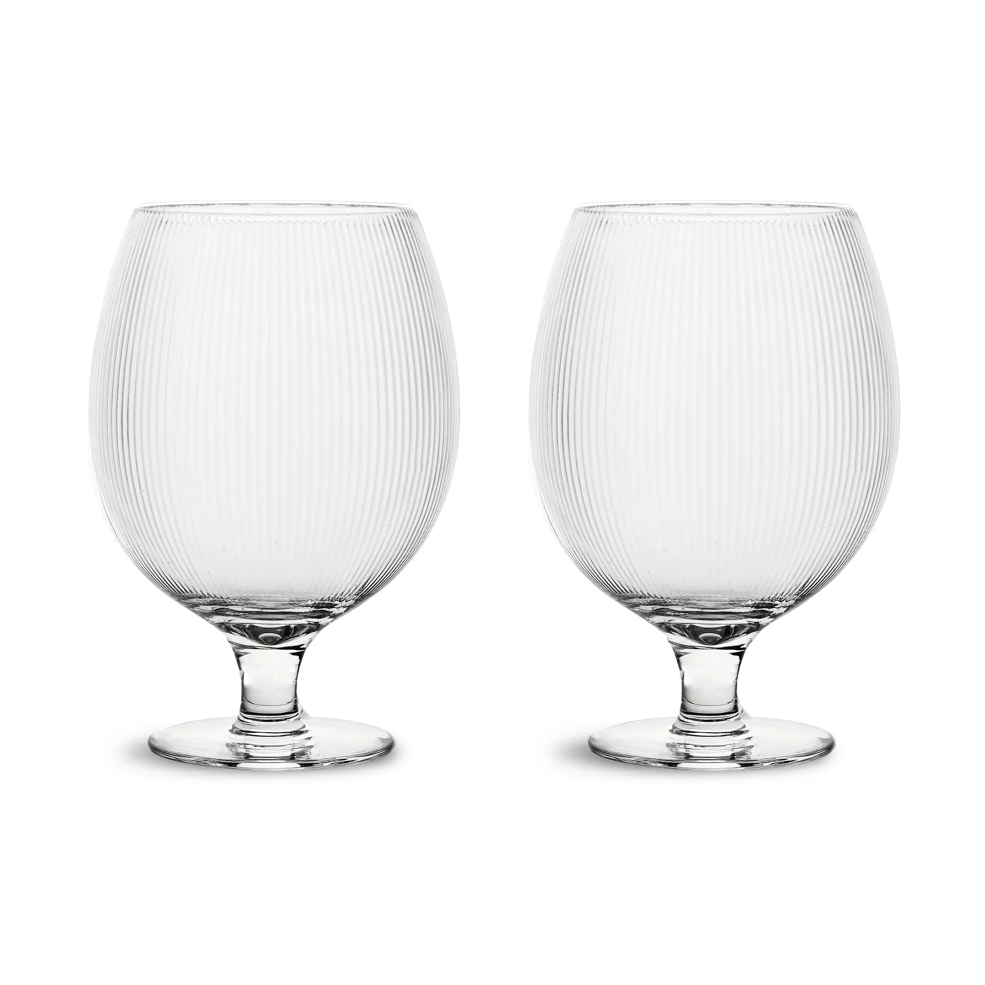 Sagaform Blanka啤酒杯 500ml 2件装, 透明 Sagaform