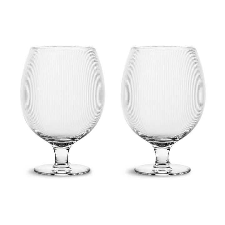 Sagaform Blanka啤酒杯 500ml 2件装 - 透明 - Sagaform