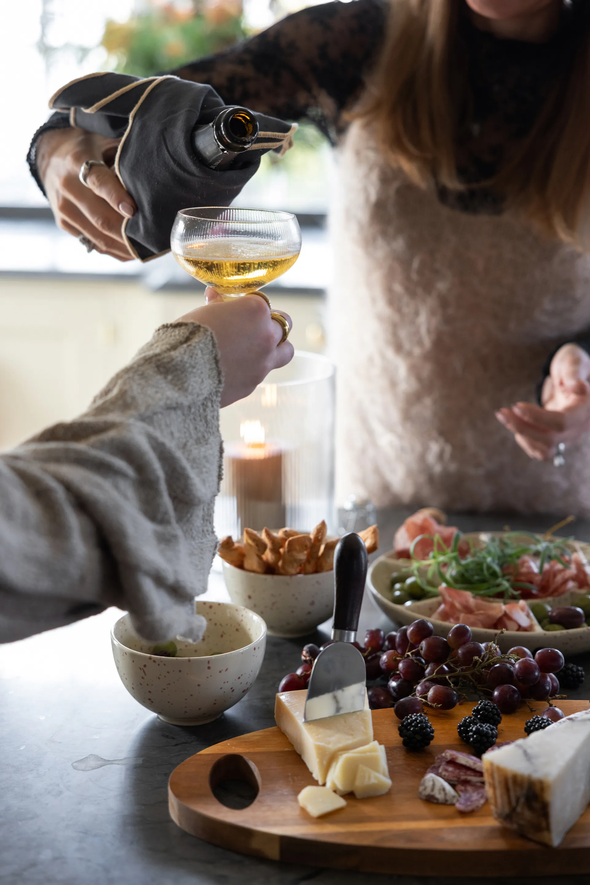 Sagaform Blanka champagne coupe 30 cl 两件套装, 透明 Sagaform