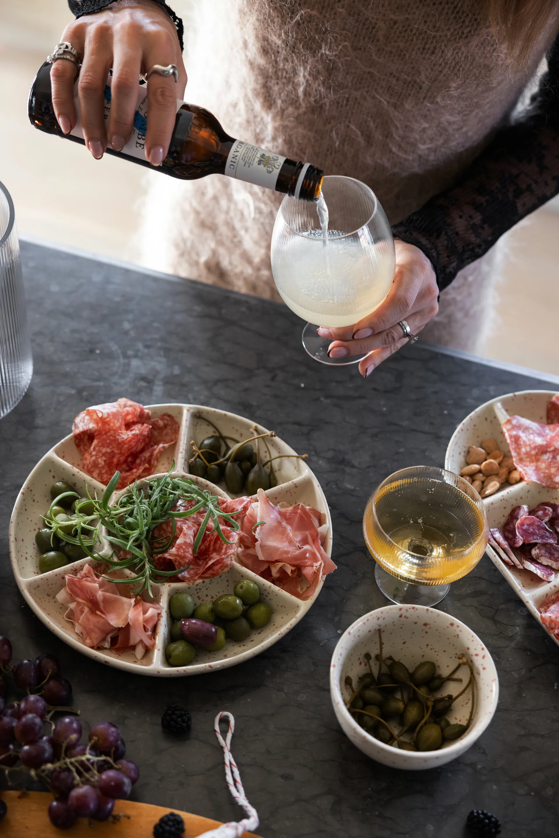 Sagaform Blanka champagne coupe 30 cl 两件套装, 透明 Sagaform