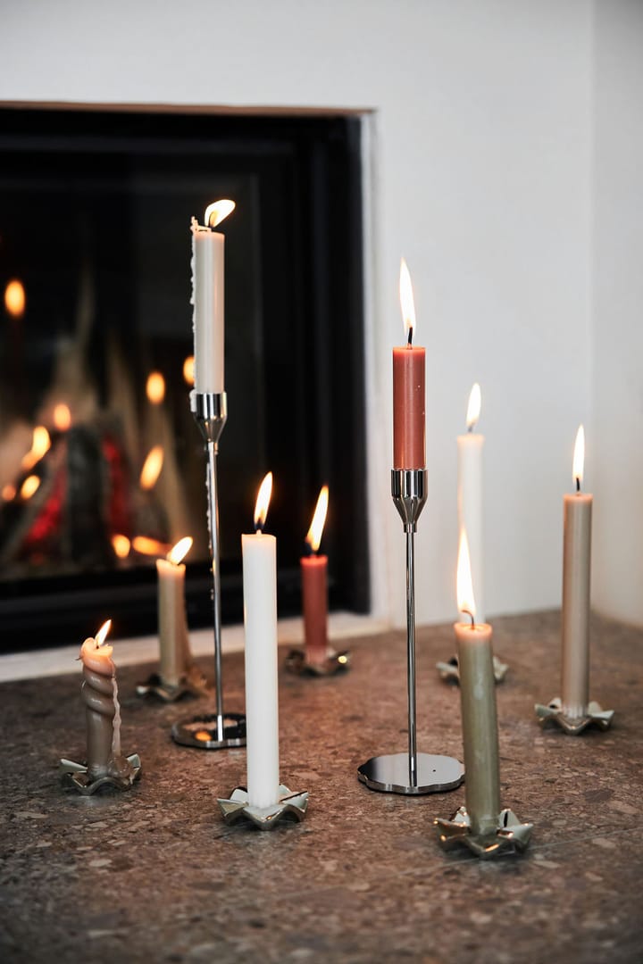 Siri candle sticks, 银色 Sagaform