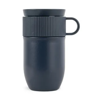 Ted 车载保温马克杯28cm - 蓝色 - Sagaform