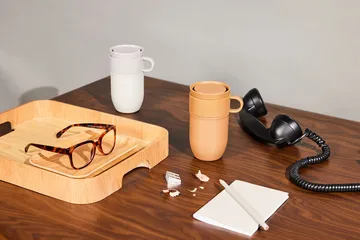 Ted 车载保温马克杯28cm - 软糖棕色 - Sagaform