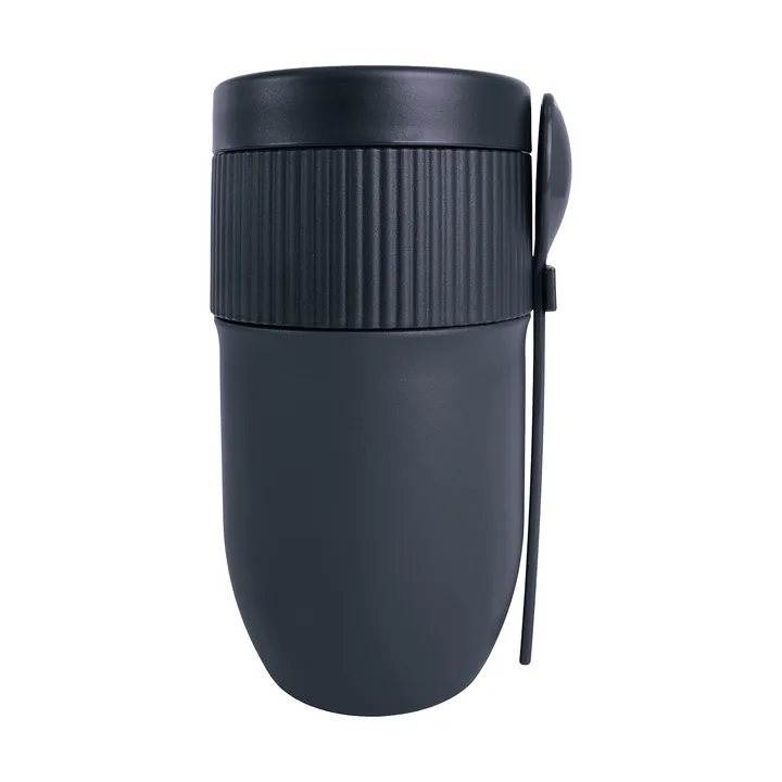 Ted 保温酸奶杯（附勺） - 蓝色 Pantone 2379C，320ml - Sagaform