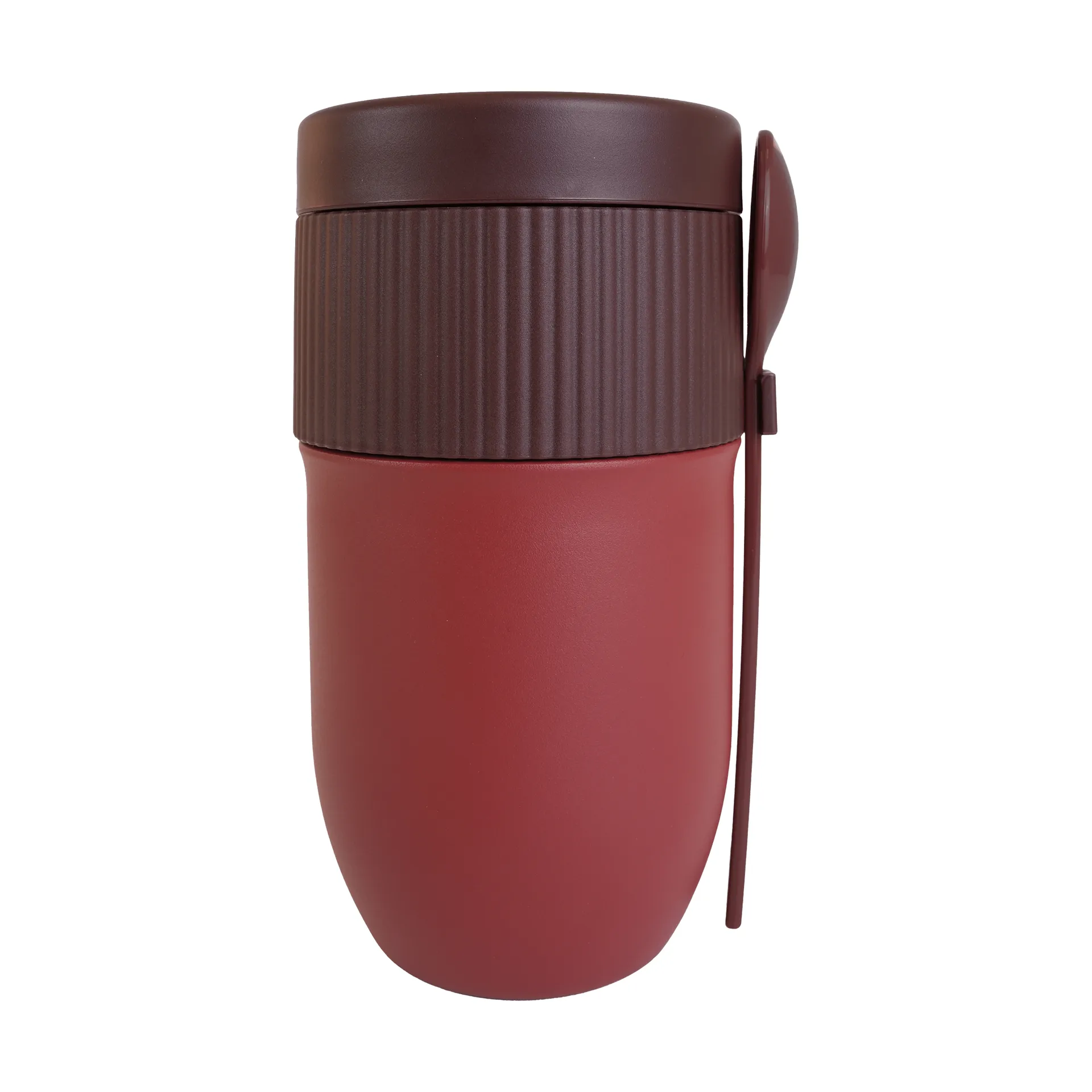 Ted 保温酸奶杯（附勺）, 酒红色 Pantone 7624C，320ml Sagaform
