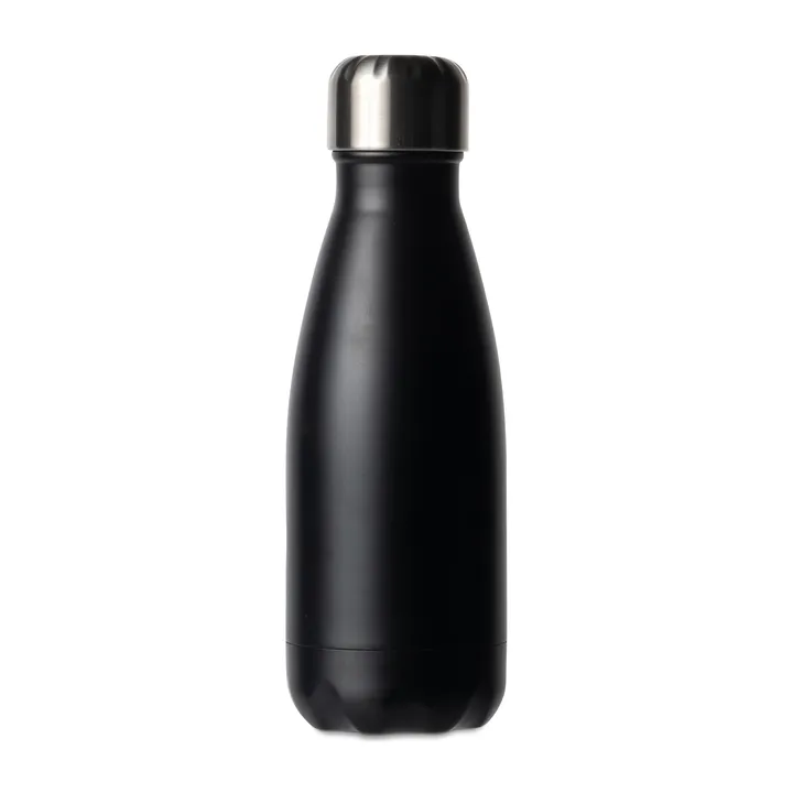 To Go 不锈钢水瓶 260ml - 黑色 - Sagaform