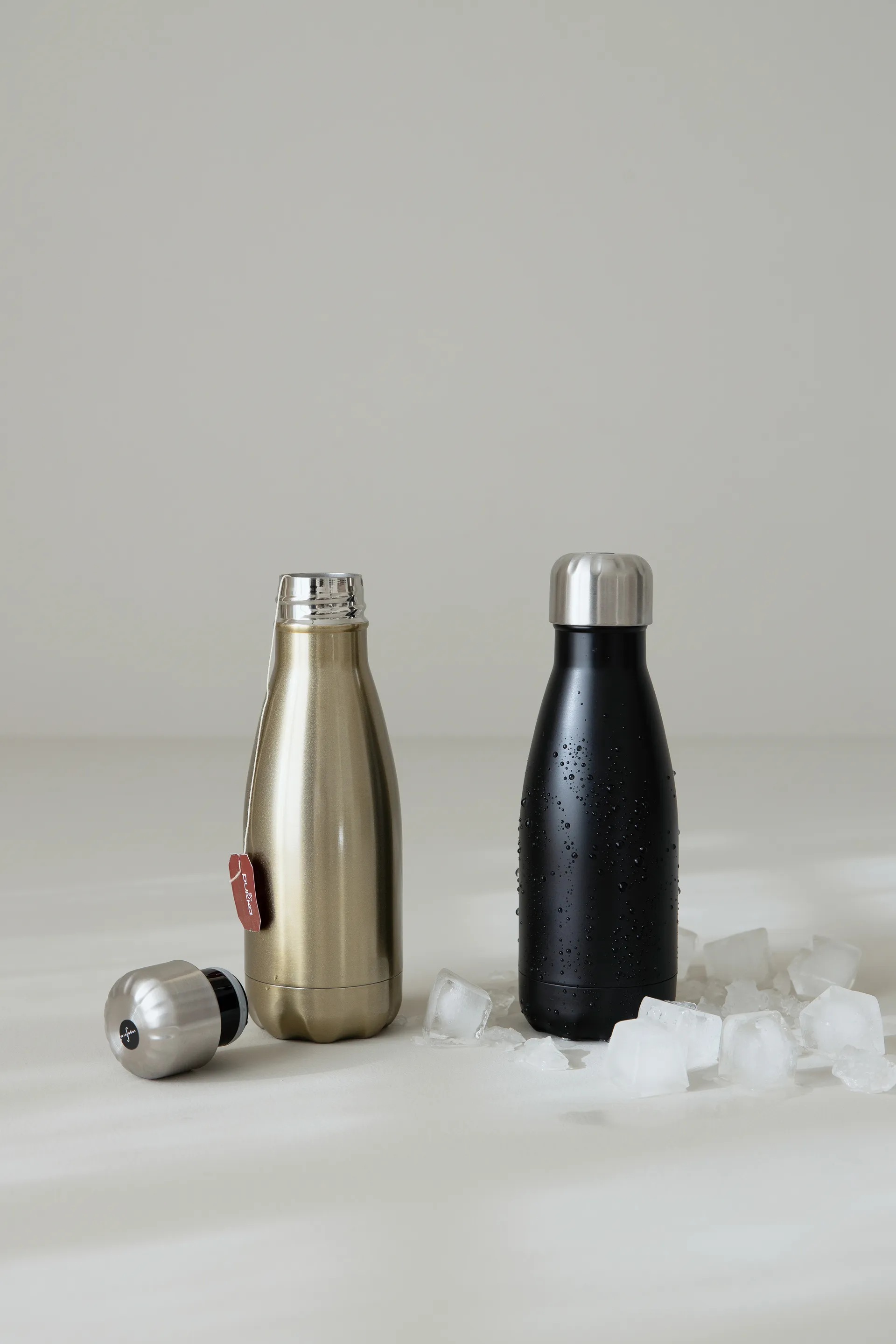 To Go 不锈钢水瓶 260ml, 金色 Sagaform