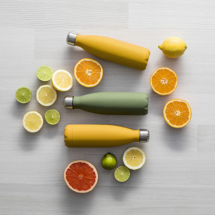 To Go steel bottle 0.5 liter, 黄色 Sagaform