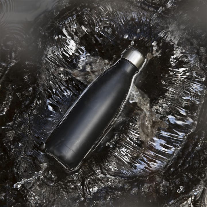 To Go steel bottle 50 cl, 黑色 Sagaform