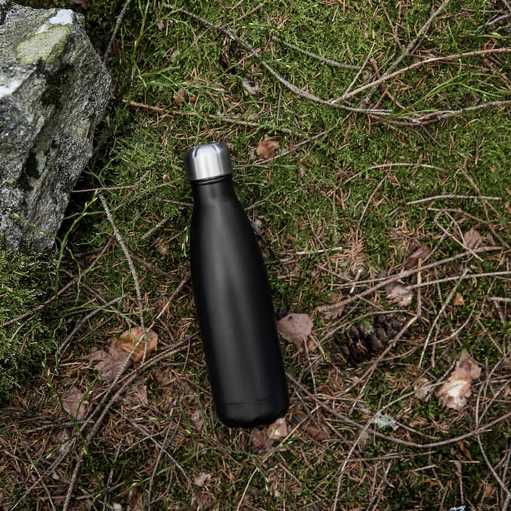 To Go steel bottle 50 cl, 黑色 Sagaform