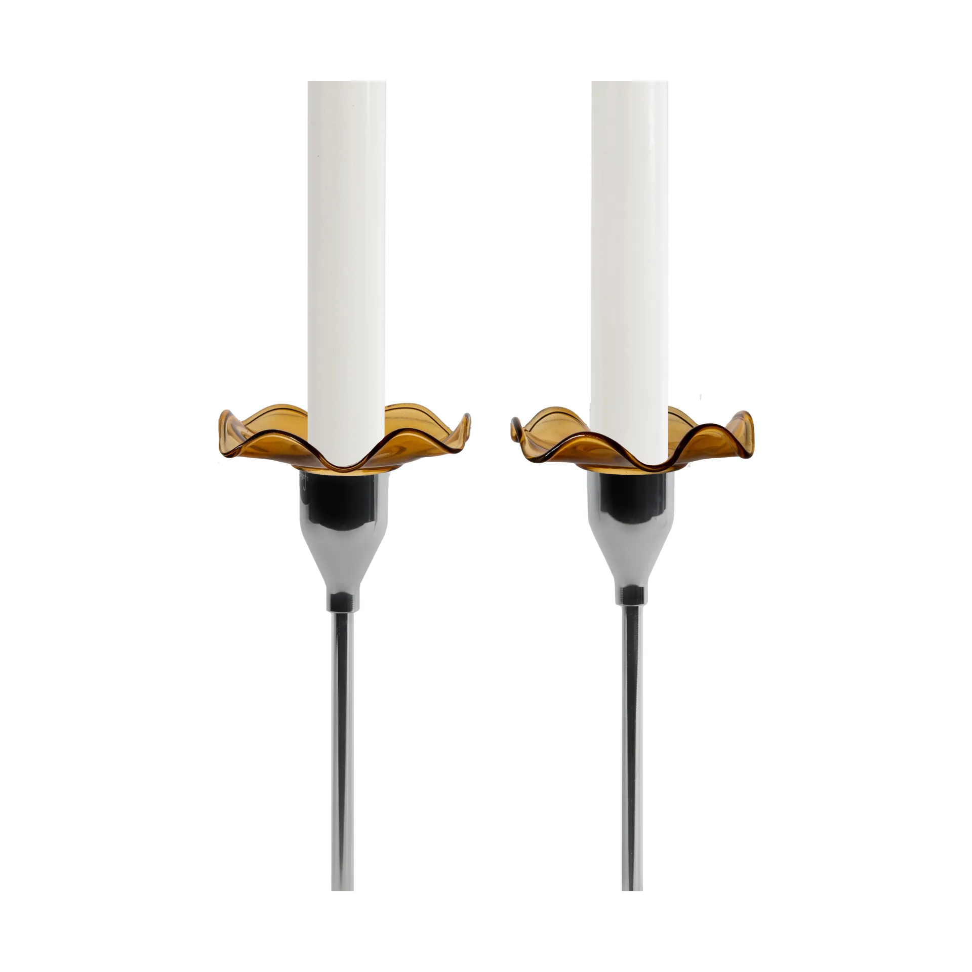 Viva 蜡烛 cuff 两件套装, 琥珀色 Sagaform