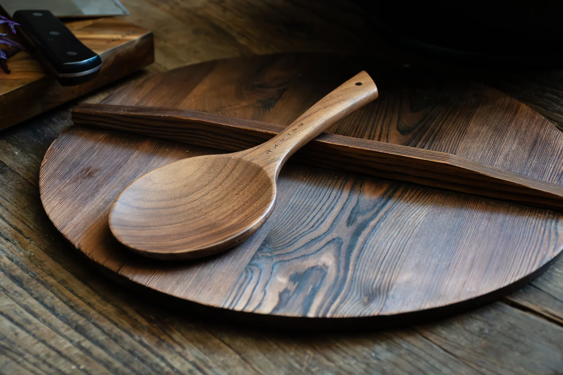 Satake 饭勺24cm, 核桃色 Satake