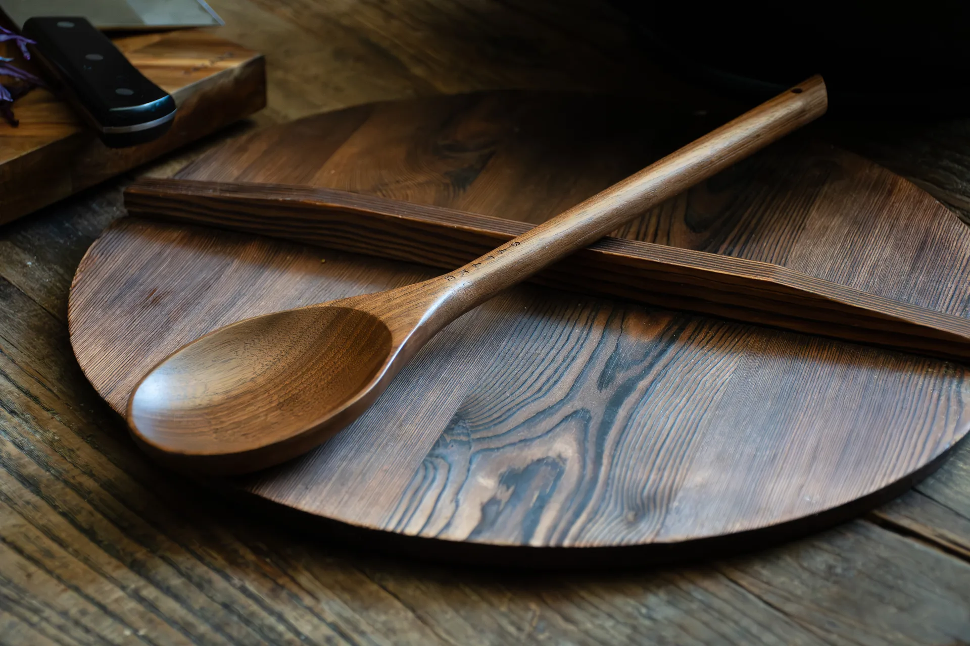 Satake 餐勺 33.5cm, 核桃色 Satake