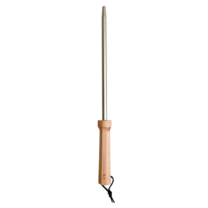 Satake knife sharpener with wooden handle - 23cm - Satake