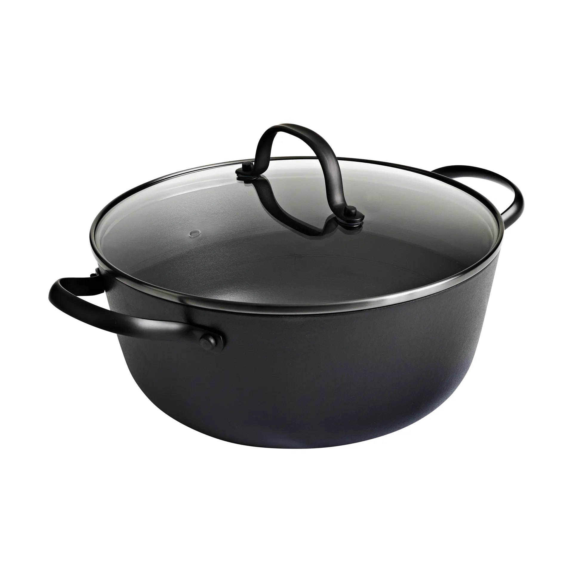 Satake saucepan in lightweight cast iron with 玻璃 lid, 24 cm Satake