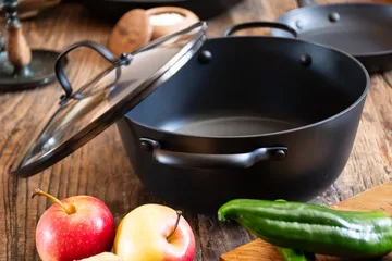 Satake sauté saucepan with glass lid 2-pieces - 4L - Satake
