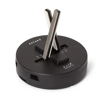 Satake Shapu 磨刀器14.2cm - 银色 - Satake