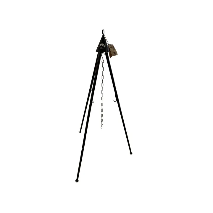 Satake三脚烤架XL号烧烤工具 - 黑色 - Satake
