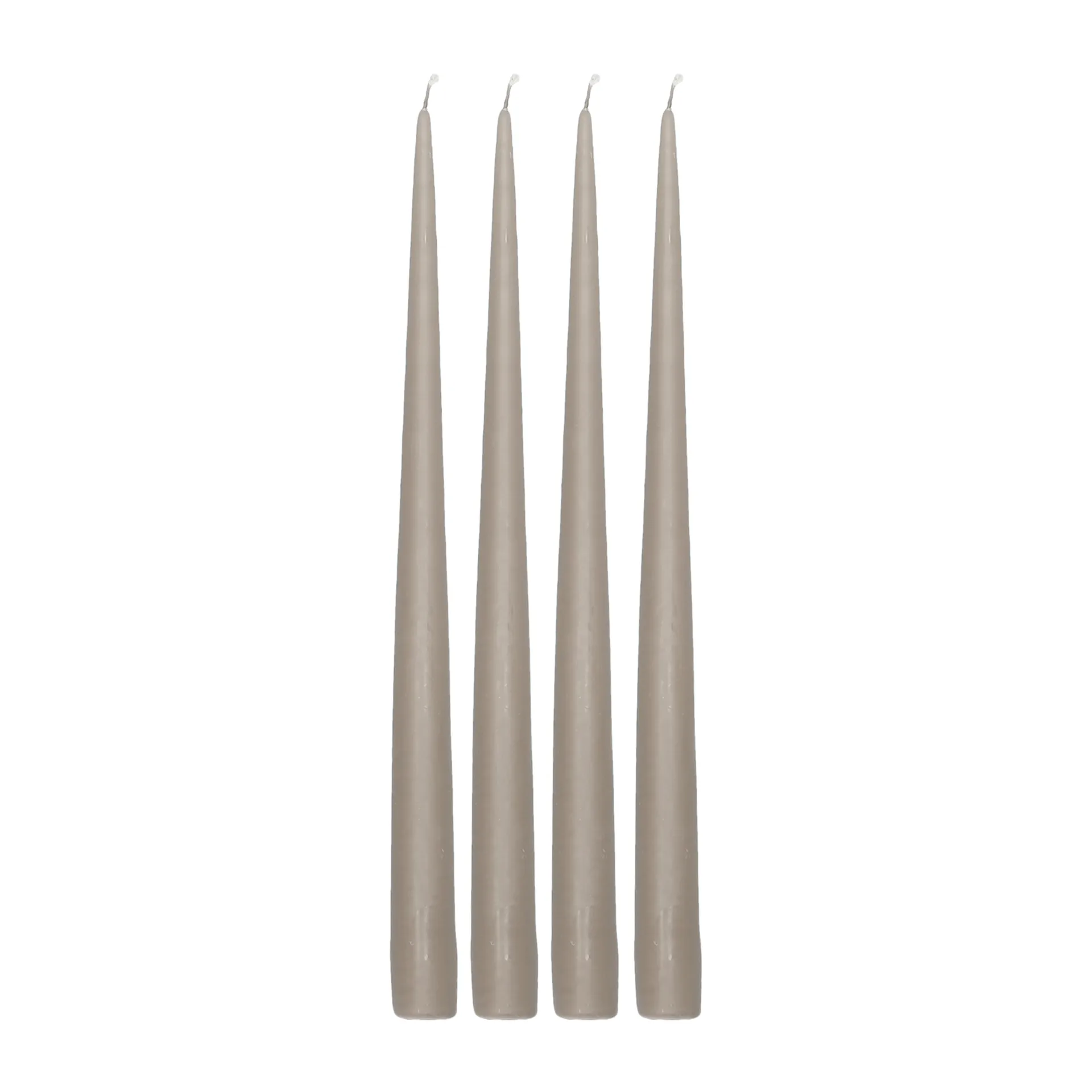 Atmosphere 长蜡烛 4 pack 32 cm, 灰褐色（Taupe） Scandi Essentials