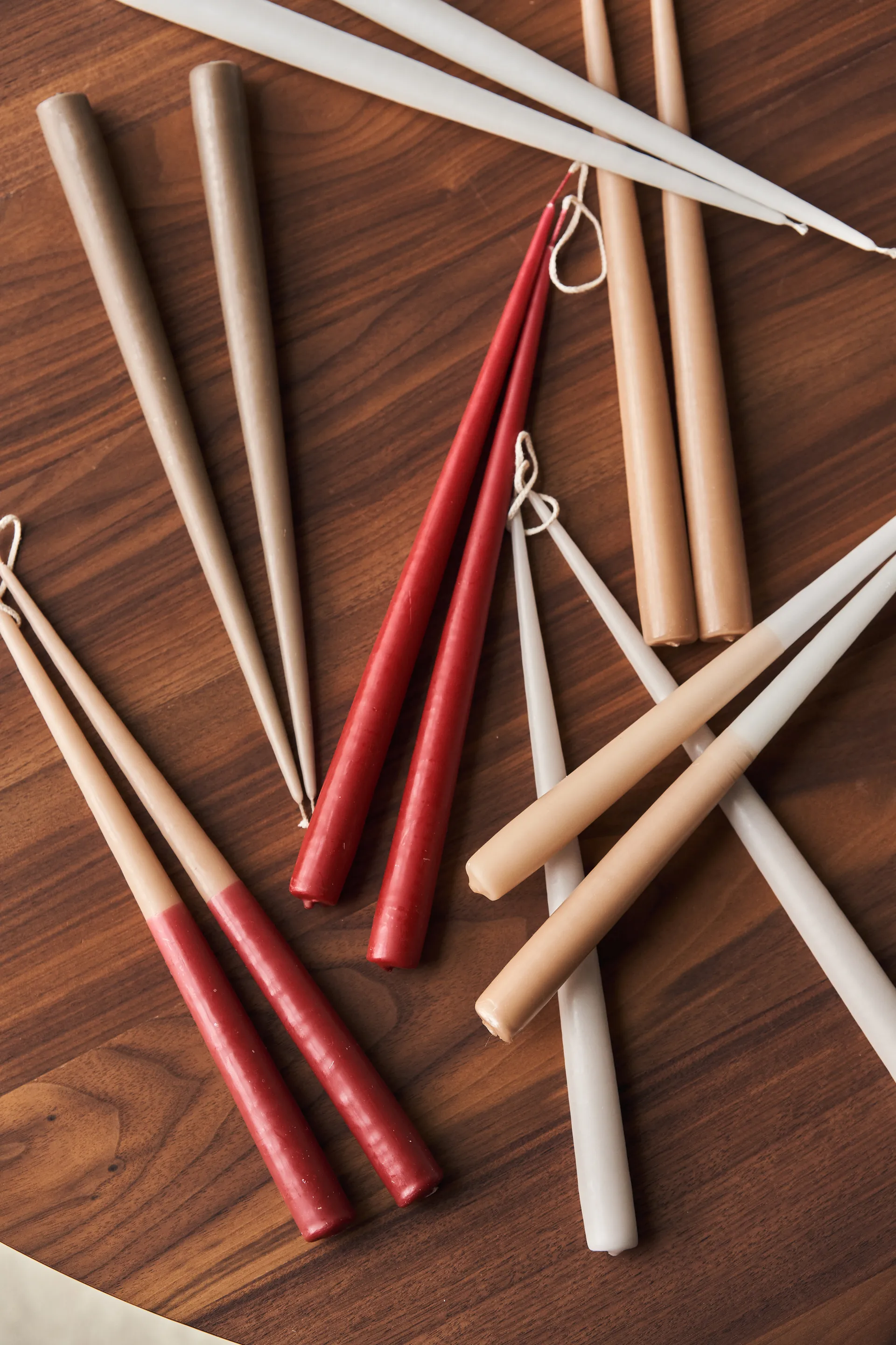 Atmosphere 长蜡烛 4 pack 32 cm, 灰褐色（Taupe） Scandi Essentials