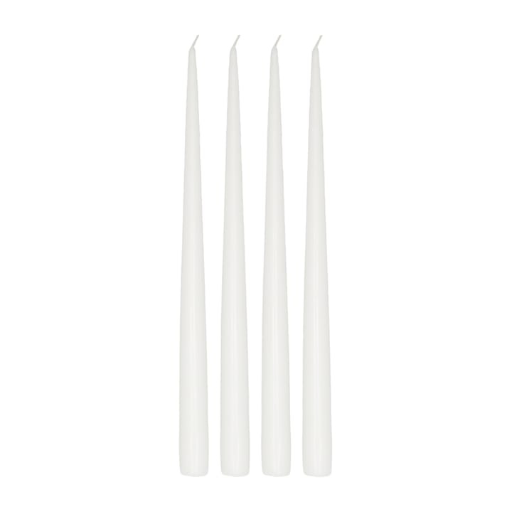 Atmosphere 长蜡烛 4 pack 32 cm - 白色 - Scandi Essentials