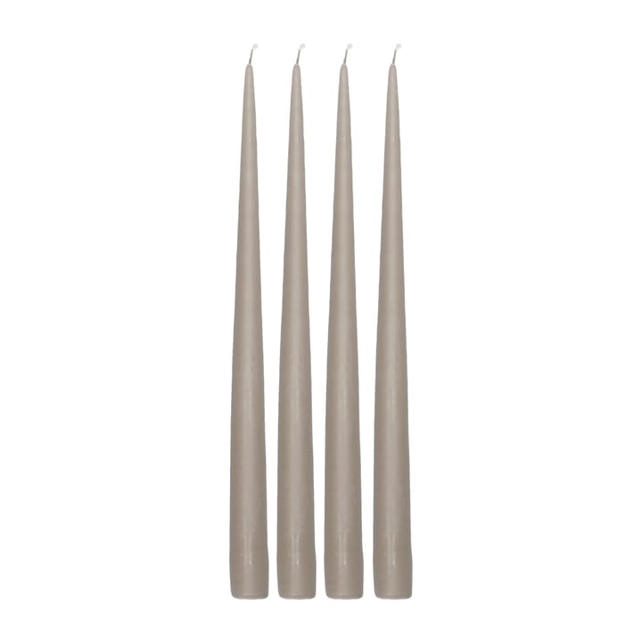 Atmosphere long candle 4 pack 32 cm - 灰褐色（Taupe） - Scandi Essentials