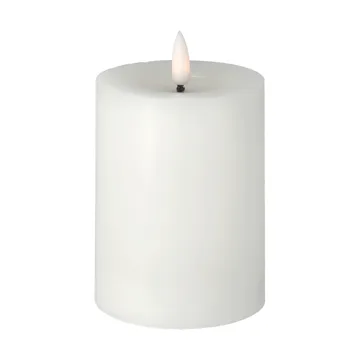 Bright MeltLED方块蜡烛12,5cm - 白色 - Scandi Essentials