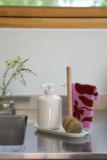 Daily印花图案厨房洗碗布抹布 - 粉色_3件装 - Scandi Essentials