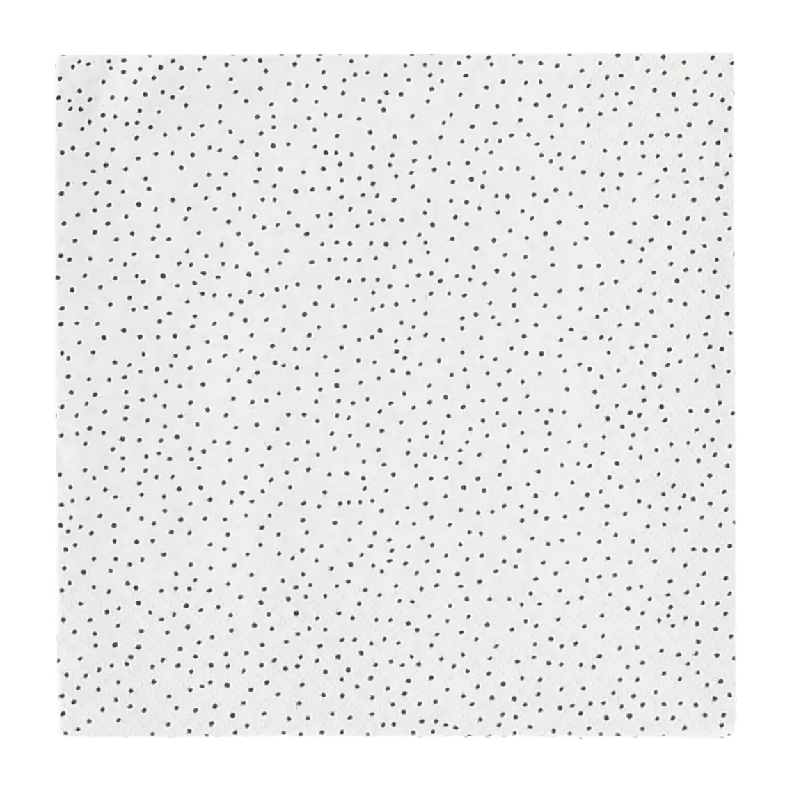 Grain 餐巾 33x33cm 20张, 白色_黑色 Scandi Essentials