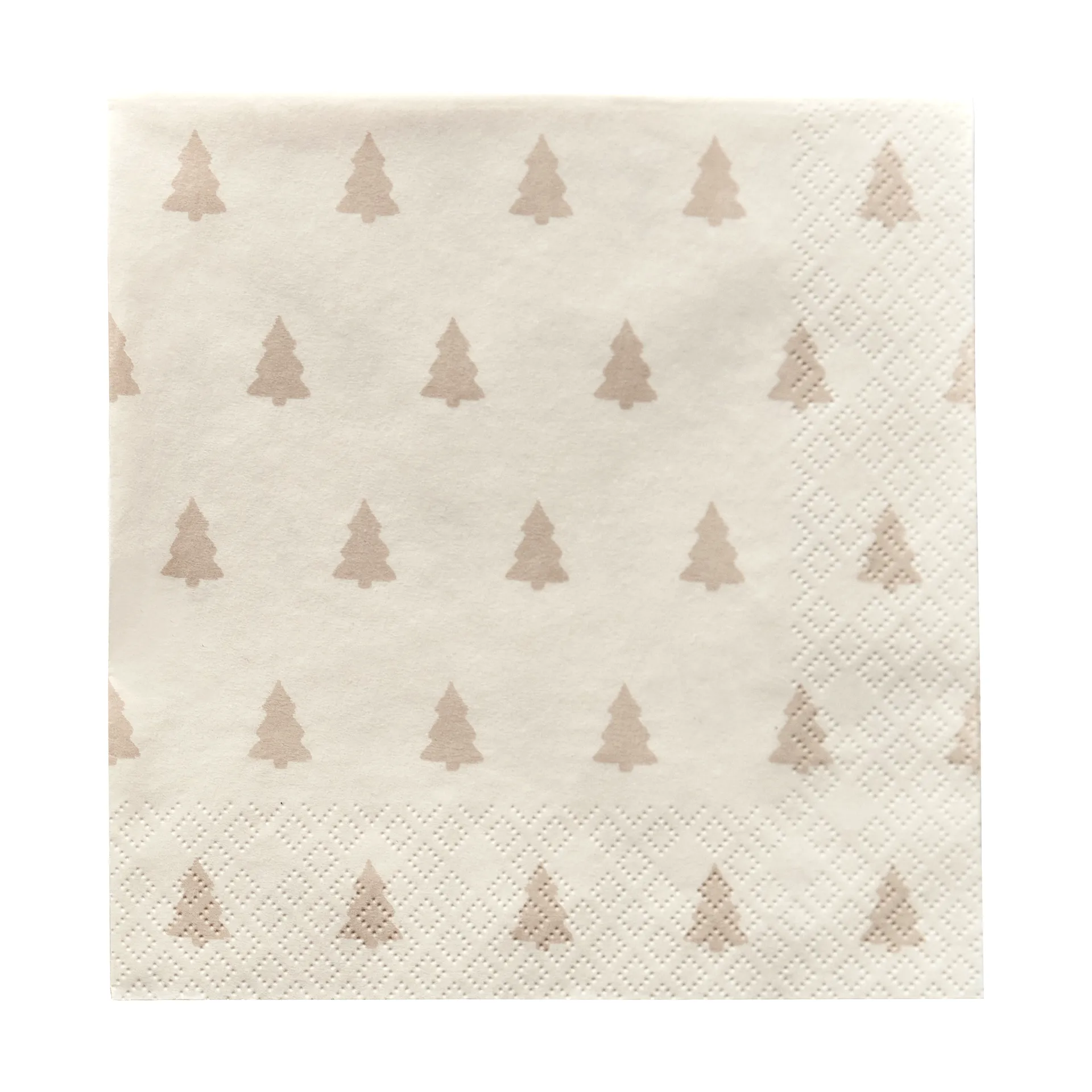Linen trees 餐巾 33x33 cm 20-pack, sand Scandi Essentials