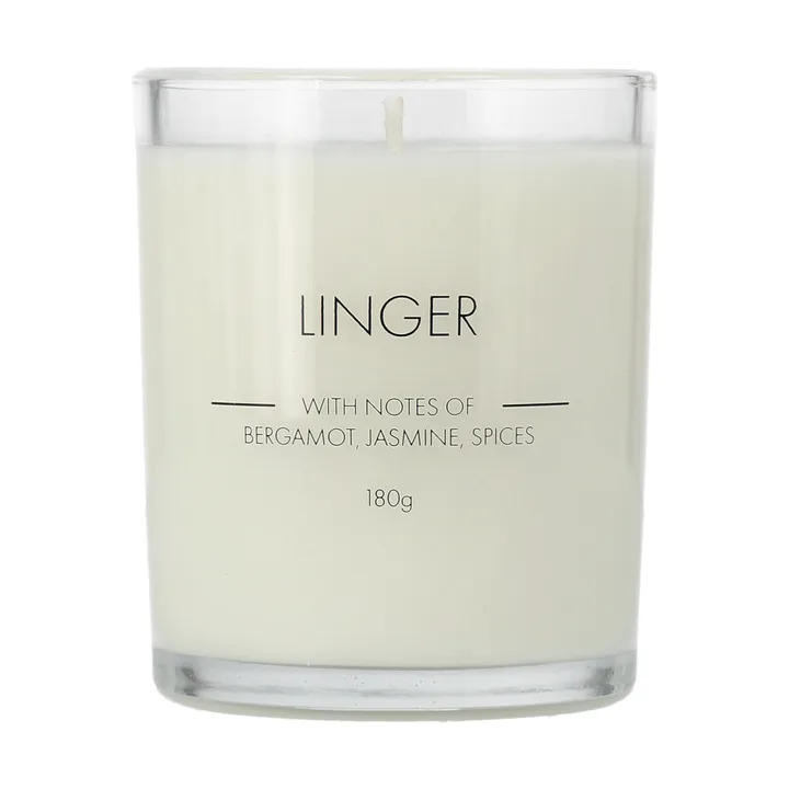Linger 香薰蜡烛 - 180g - Scandi Essentials
