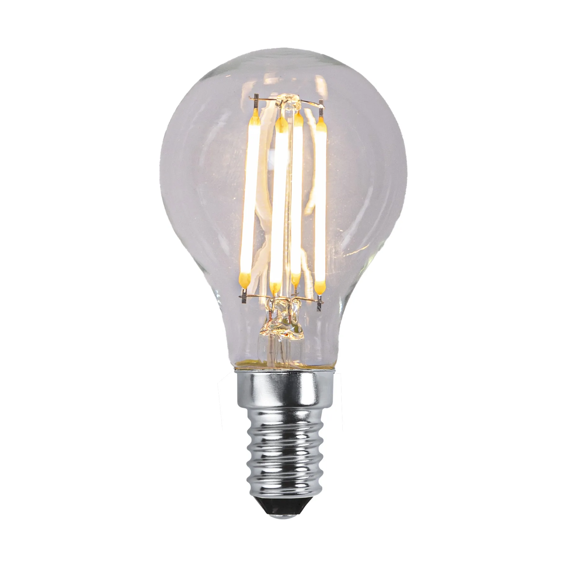 Lit dimmable light bulb E14 250lm LED filament, 透明, 3000K Scandi Essentials