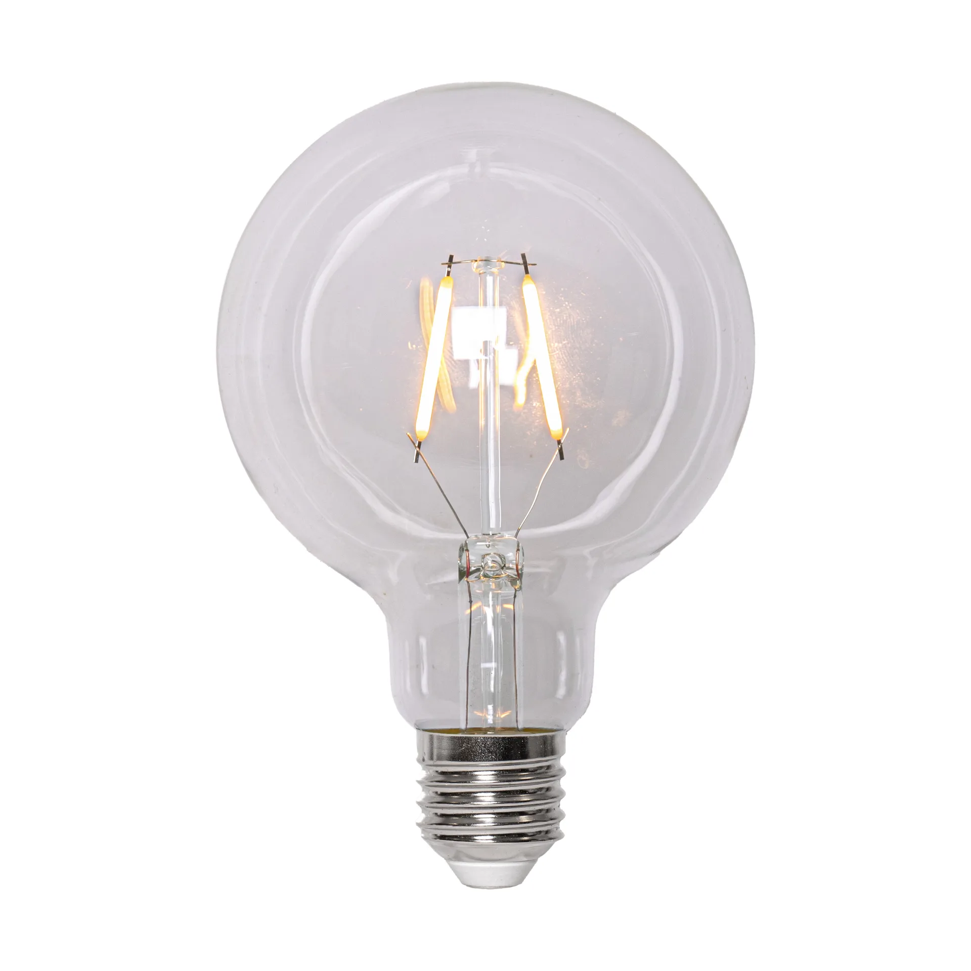 Lit dimmable light bulb E27 G95 150lm, 透明, 2100K Scandi Essentials