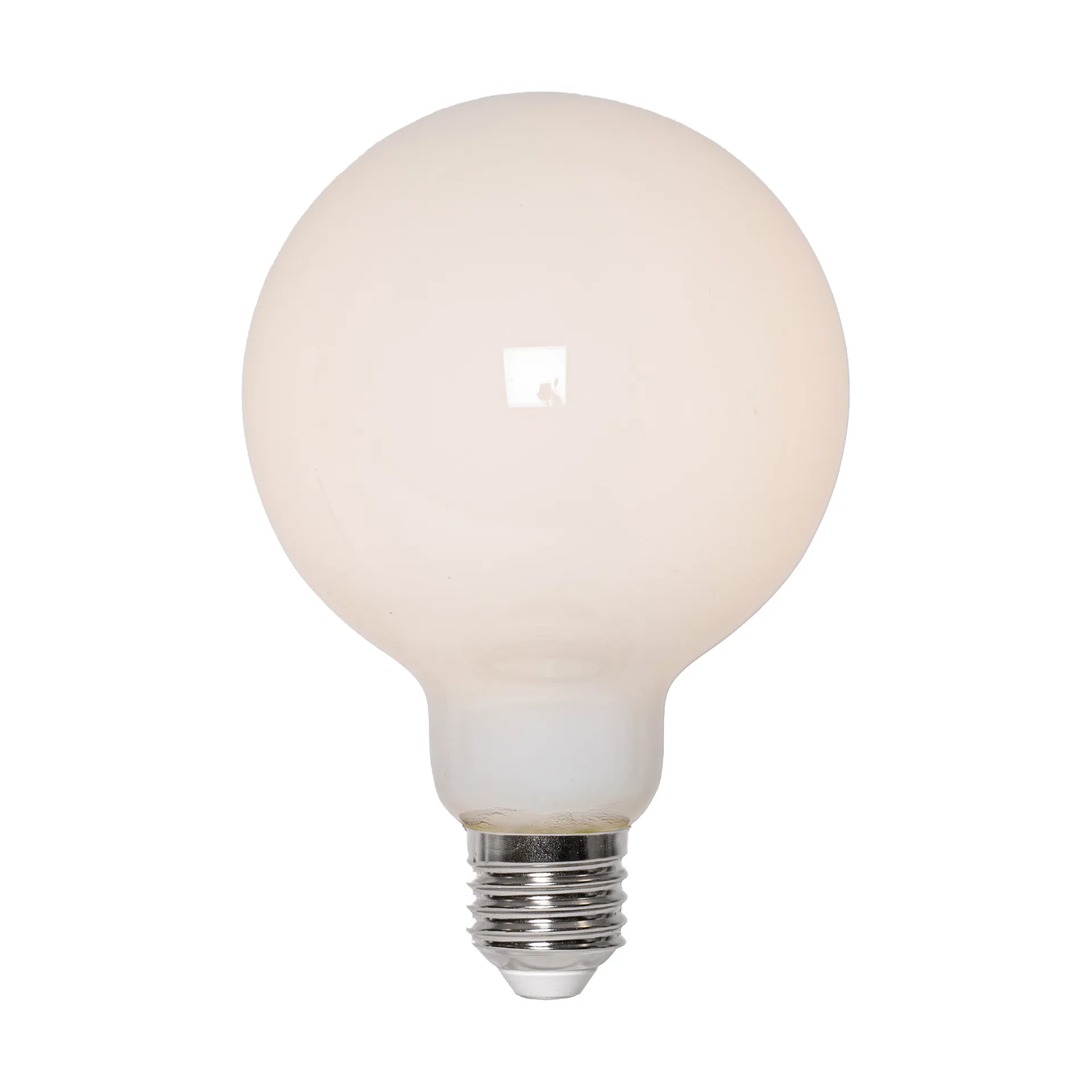 Lit dimmable light bulb E27 G95 150lm, 蛋白石, 3000K Scandi Essentials