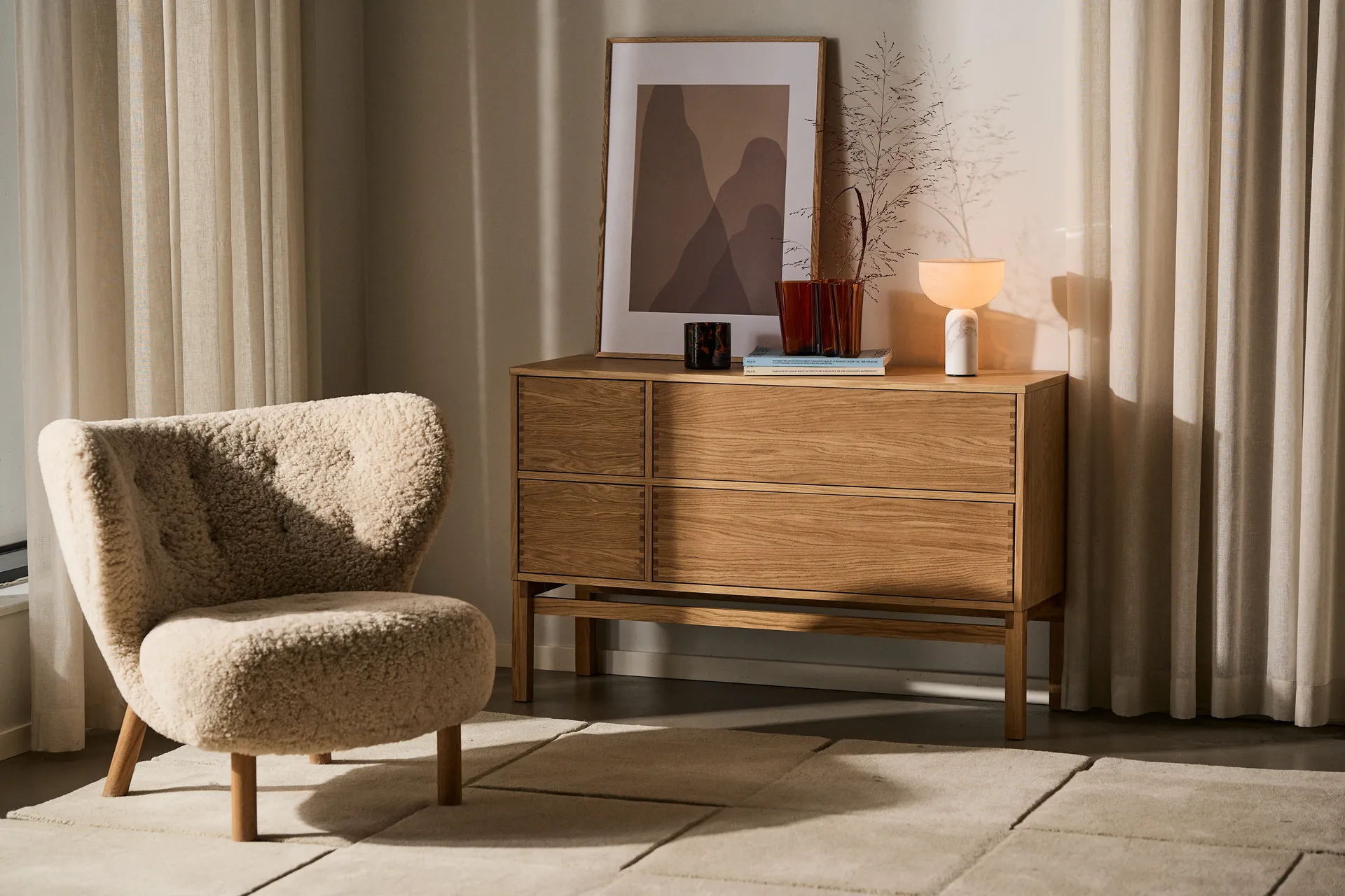 Stensö frame oak, 50x70cm Scandi Essentials