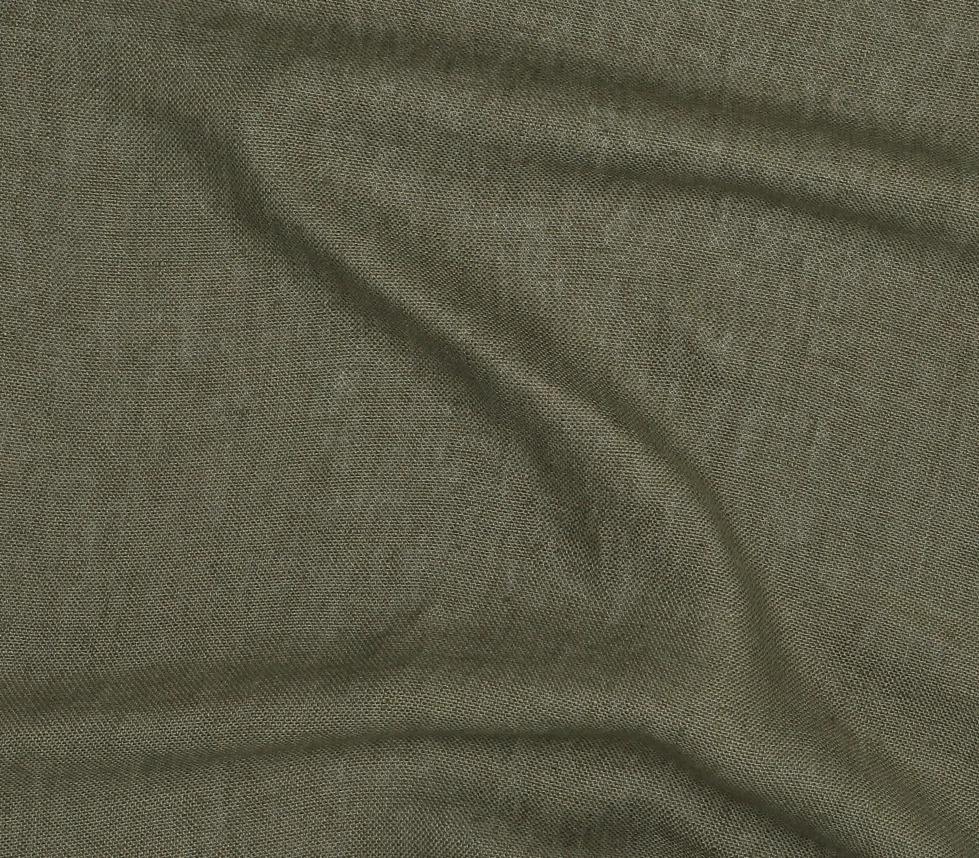 宁静多褶边窗帘139x250cm, 森林绿 Scandi Living